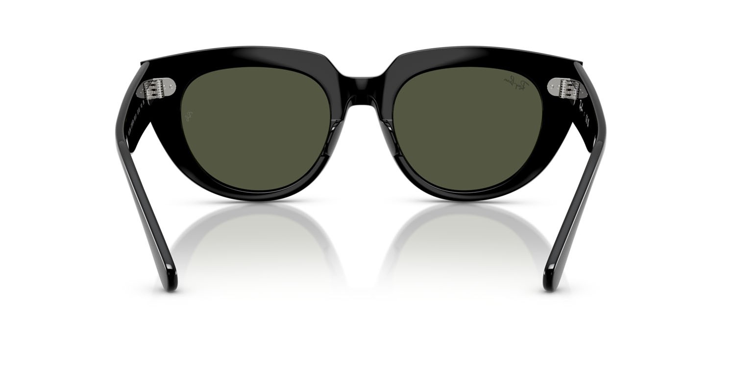 Sunglasses Ray-Ban Doreen RB 2286 (901/31) color nero shape square lenses g-15 verde