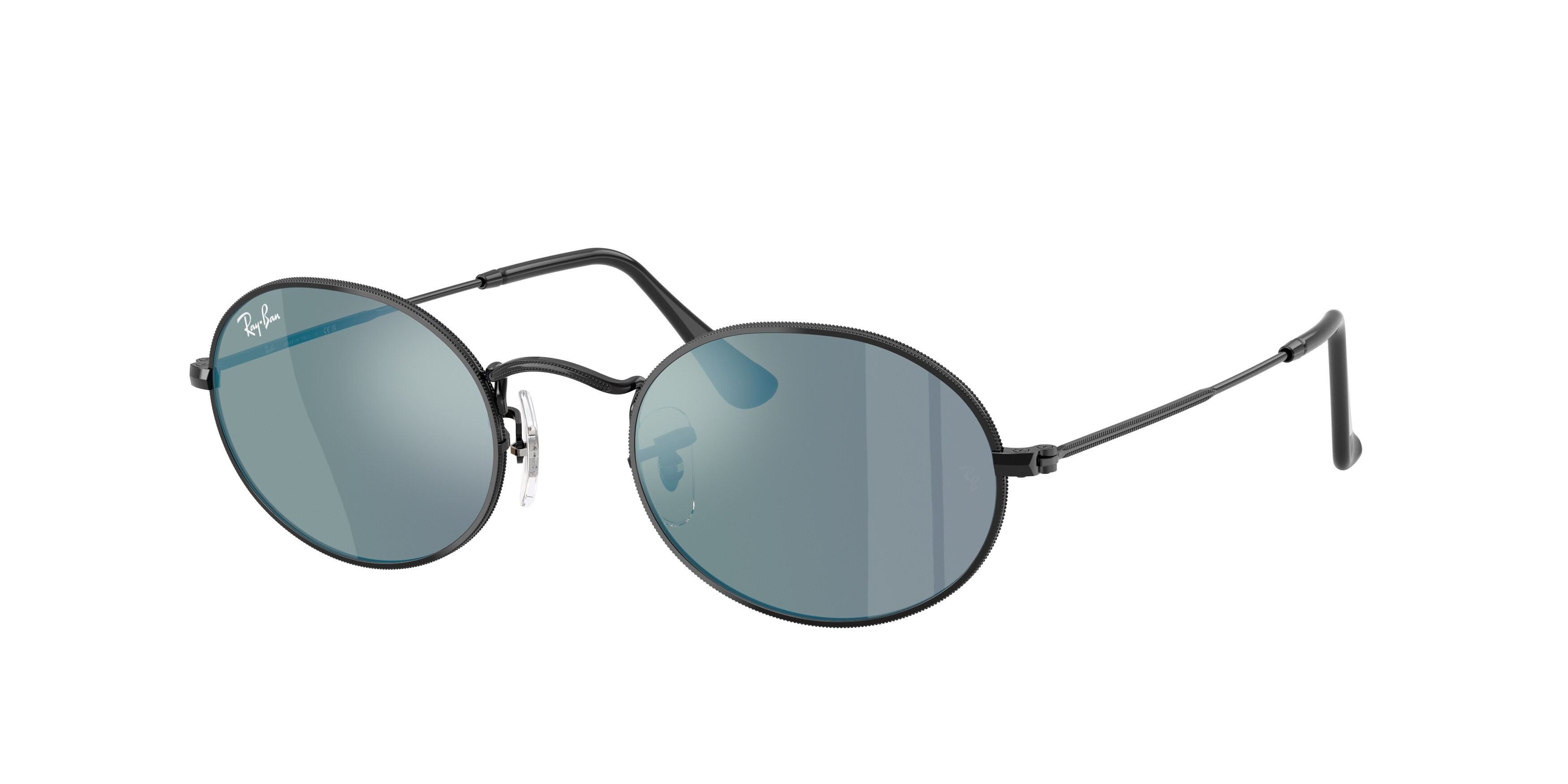 Sunglasses Ray-Ban Oval RB 3547N (002/8O) color nero shape oval 