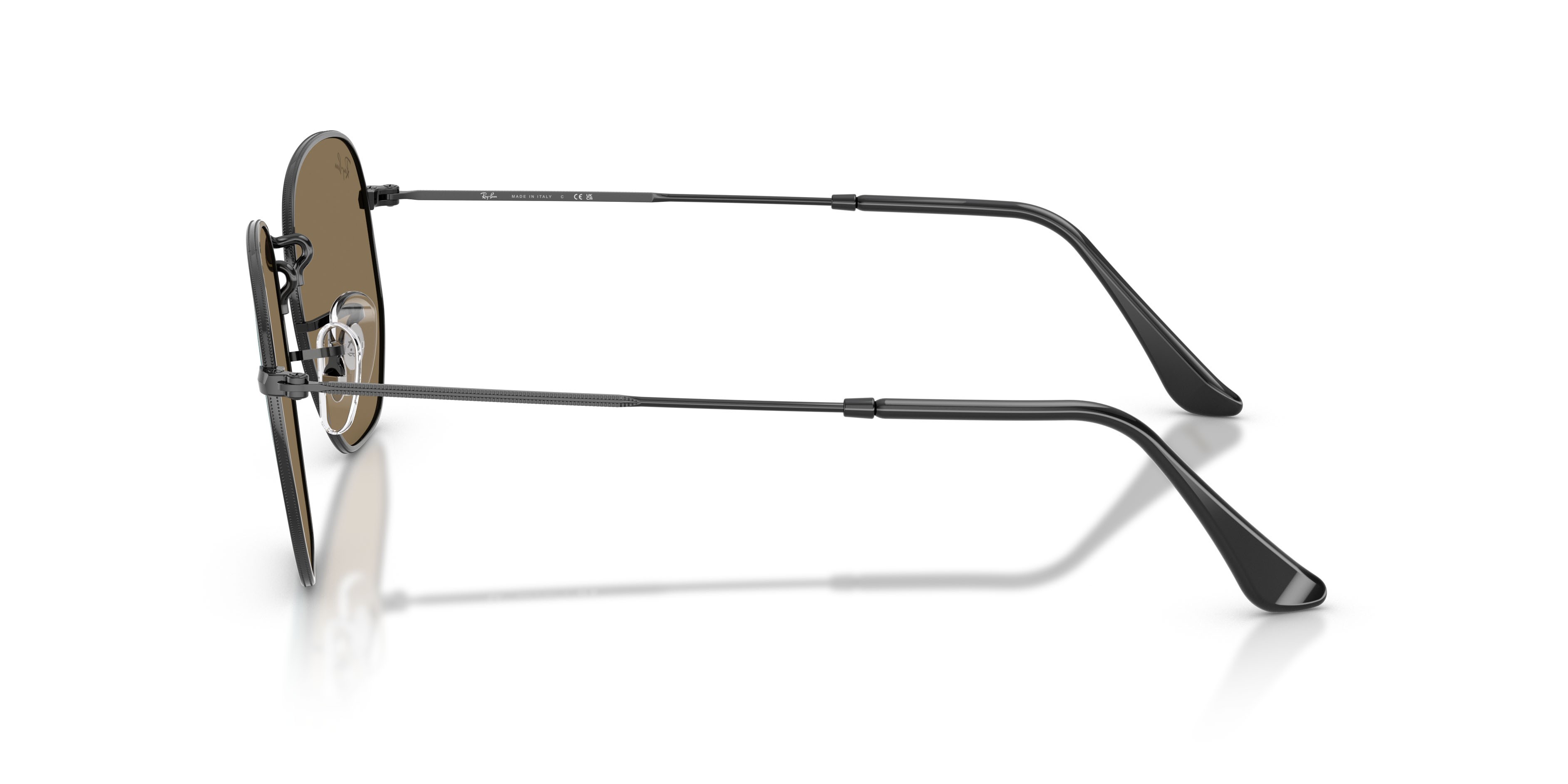 Sonnenbrillen Ray-Ban Hexagonal RB 3548N (002/8O) farbe nero form unregelmäßig 