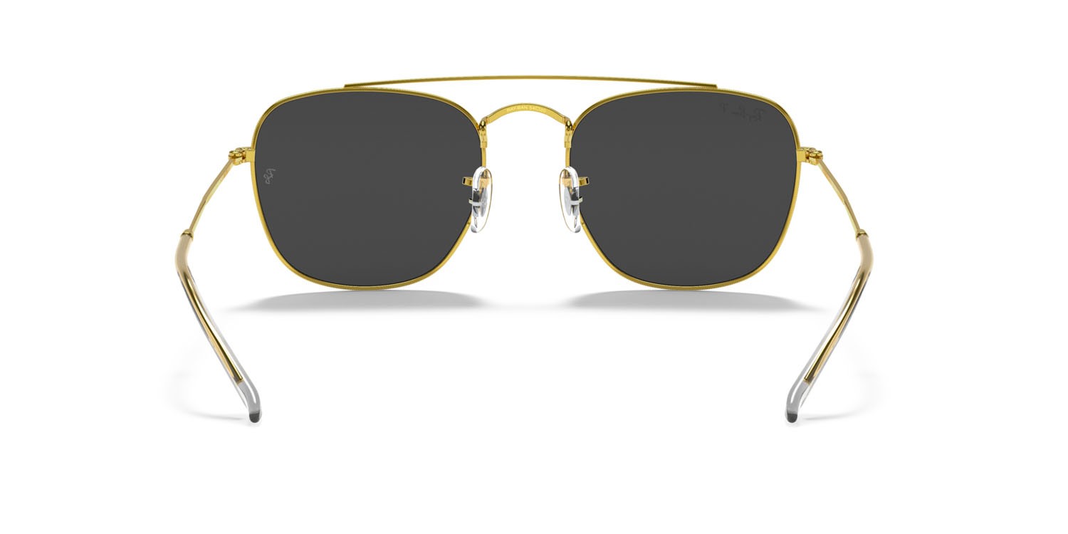 Sonnenbrillen Ray-Ban RB 3557 (919648) farbe oro form quadratisch gläser nero