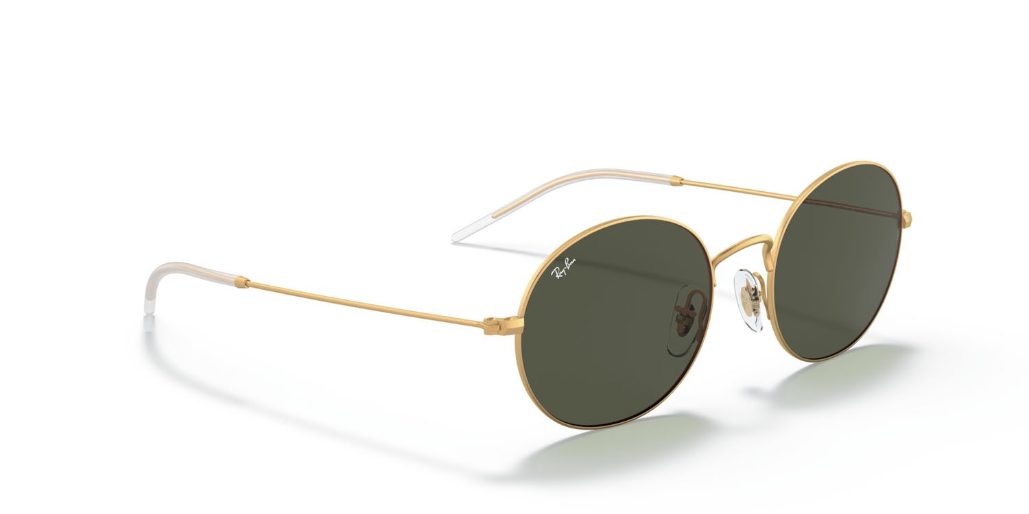 Sonnenbrillen Ray-Ban Beat RB 3594 (901371) farbe oro form oval gläser verde scuro