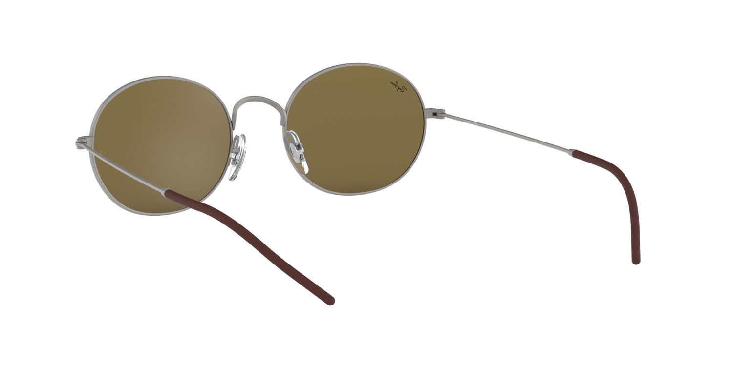 Sonnenbrillen Ray-Ban Beat RB 3594 (901573) farbe gunmetal form oval gläser b-15 marrone