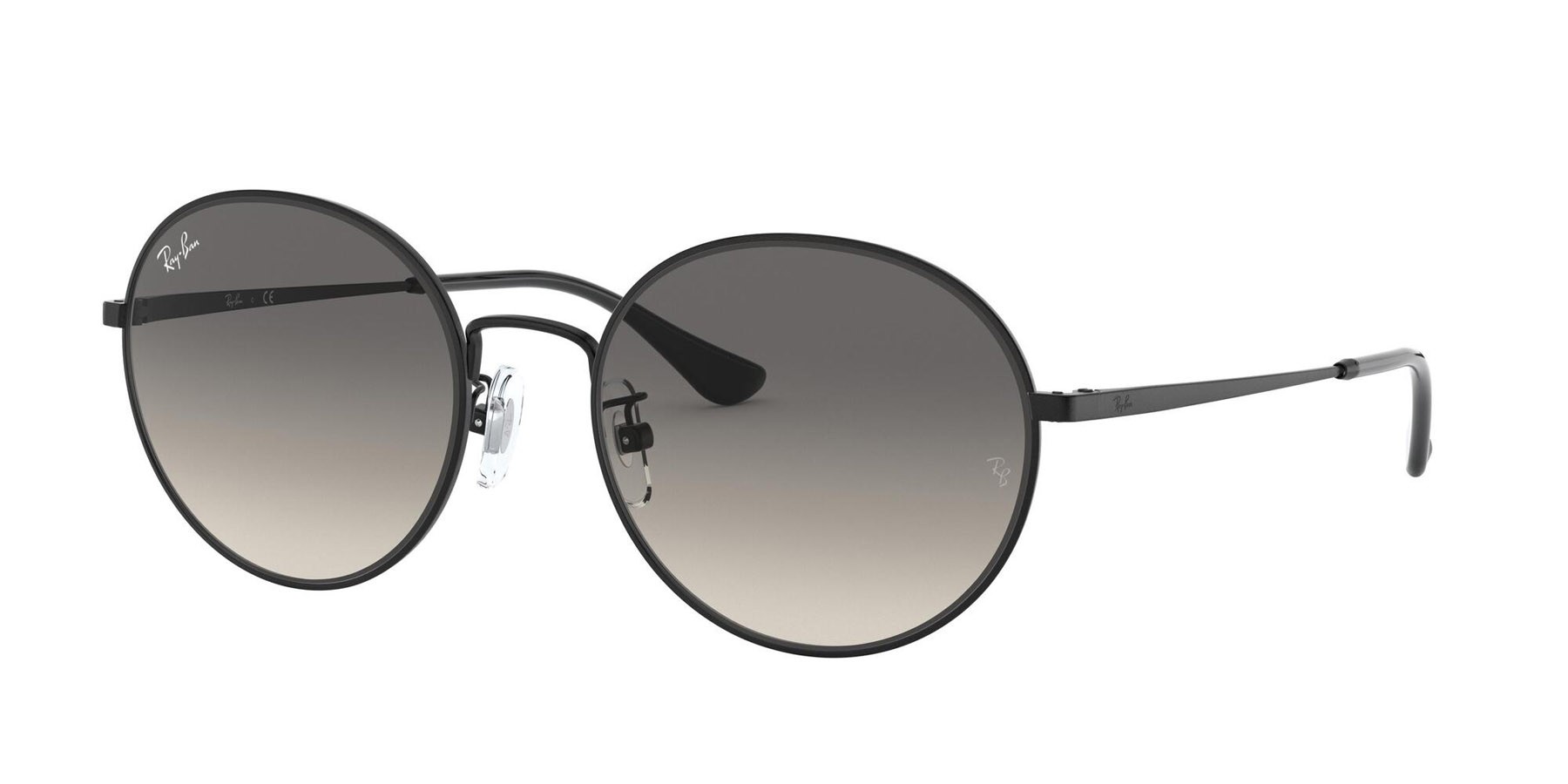 Sonnenbrillen Ray-Ban RB 3612D (002/11) farbe nero form rund gläser sfumato grigio