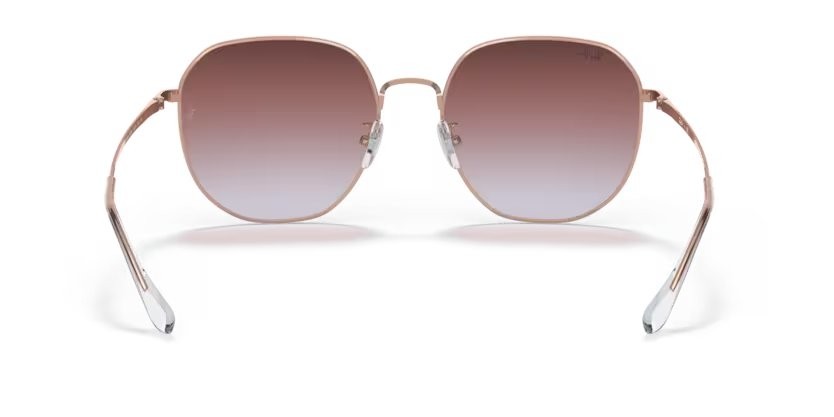 Sonnenbrillen Ray-Ban RB 3680D (9202I8) farbe oro rose form unregelmäßig gläser sfumato viola