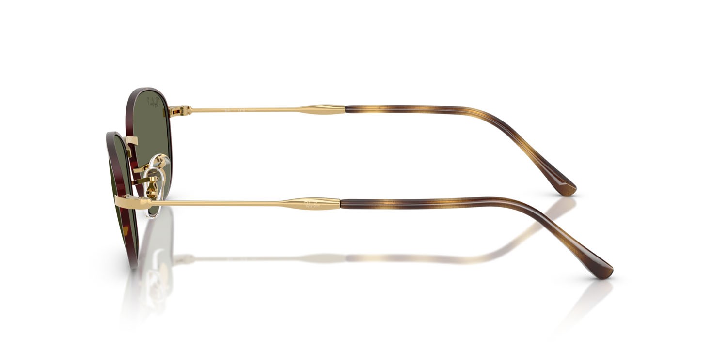 Sonnenbrillen Ray-Ban RB 3749 (927358) farbe havana su oro form unregelmäßig gläser g-15 verde