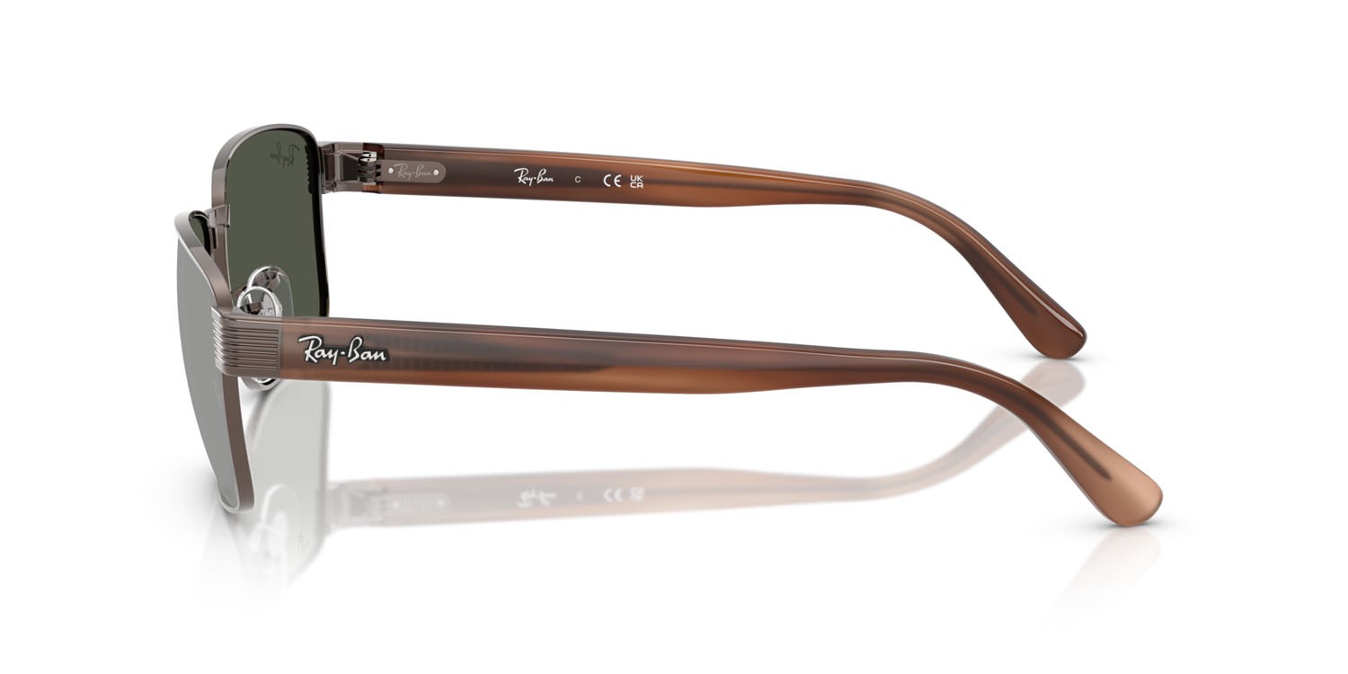 Sonnenbrillen Ray-Ban RB 3750 (925940) farbe rame form quadratisch gläser verde
