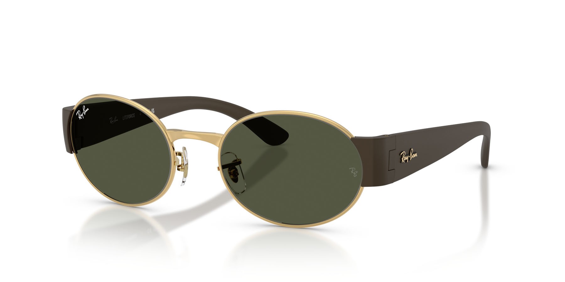 Sonnenbrillen Ray-Ban RB 3770 (001/31) farbe oro form oval gläser verde