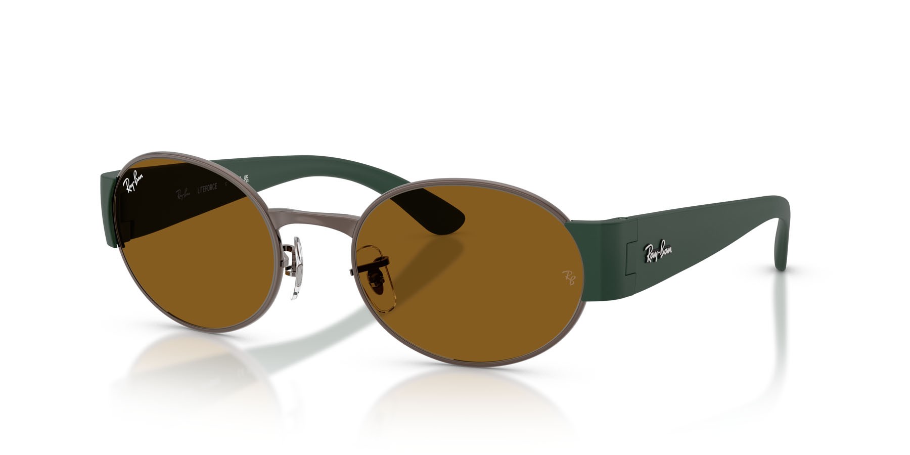 Sonnenbrillen Ray-Ban RB 3770 (925933) farbe rame form oval gläser marrone
