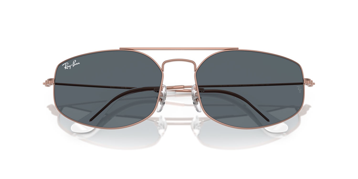 Sunglasses Ray-Ban Explorer 5 RB 3845 (9035R5) color rame shape irregular lenses blu