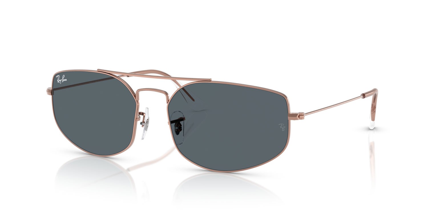 Sunglasses Ray-Ban Explorer 5 RB 3845 (9035R5) color rame shape irregular lenses blu