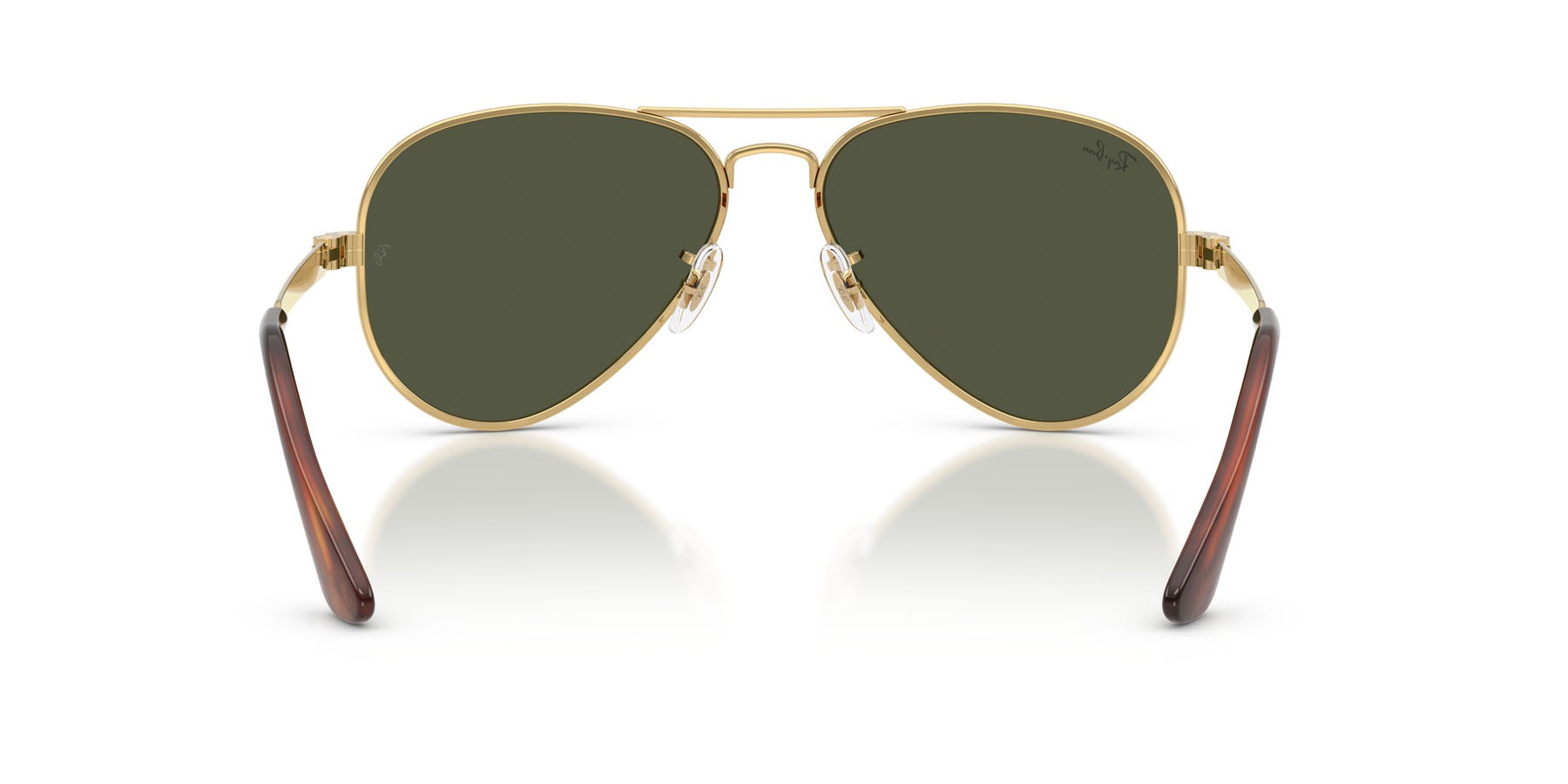 Sonnenbrillen Ray-Ban Aviator Max RB 3925 (001/31) farbe oro arista form aviator gläser verde