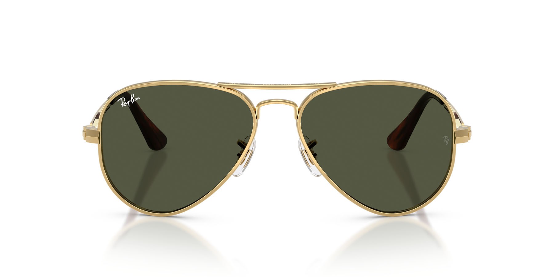 Sonnenbrillen Ray-Ban Aviator Max RB 3925 (001/31) farbe oro arista form aviator gläser verde