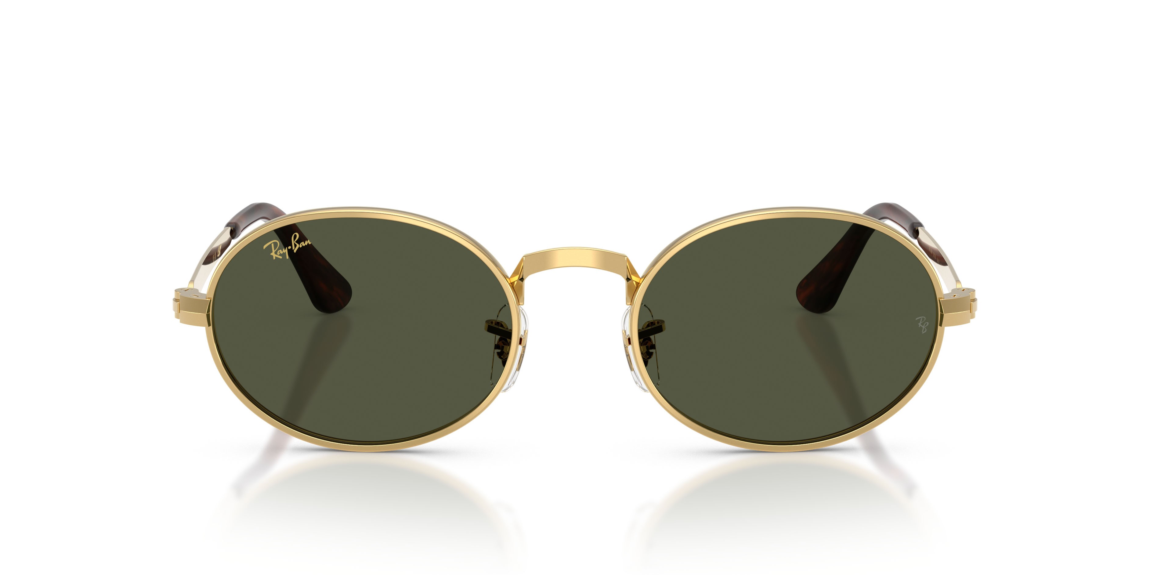 Sonnenbrillen Ray-Ban ASAP Rocky RB 3931 (001/31) farbe oro arista form quadratisch gläser verde