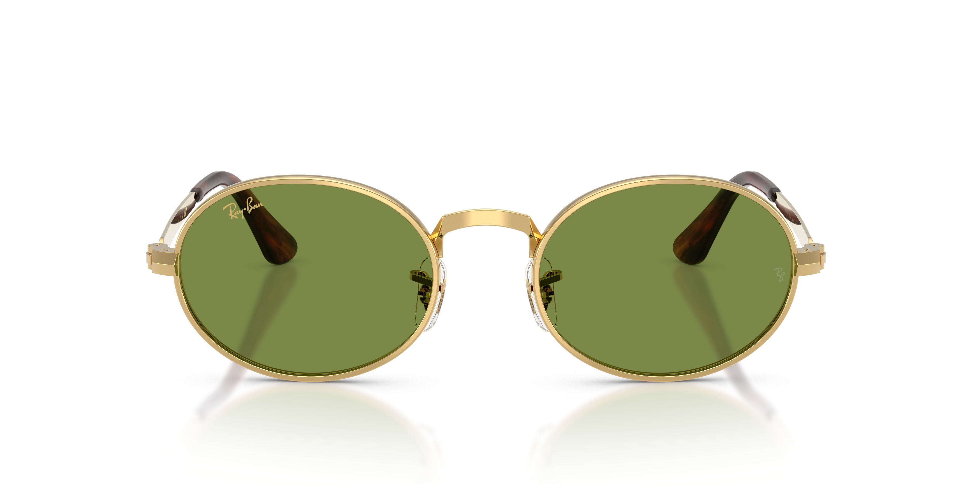 Sonnenbrillen Ray-Ban ASAP Rocky RB 3931 (001/4E) farbe oro arista form quadratisch gläser verde