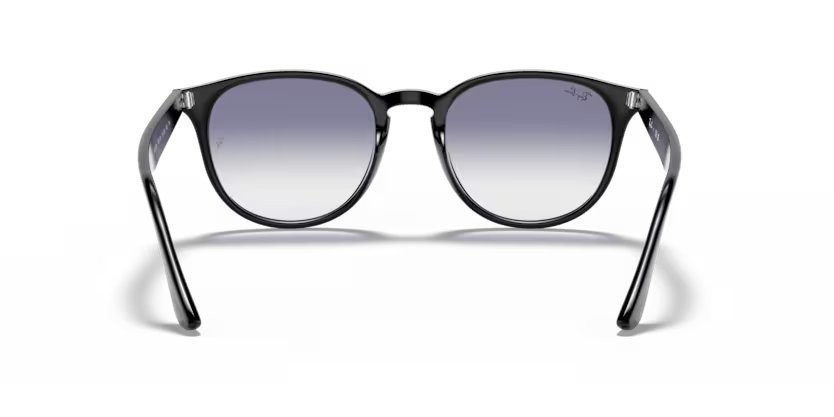 Sonnenbrillen Ray-Ban RB 4259 (601/19) farbe black form unregelmäßig gläser clear gradient light blue