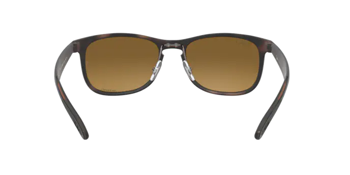 Sunglasses Ray-Ban Chromance RB 4263 (894/A3) color matte havana shape square lenses bronze polar mirror gold