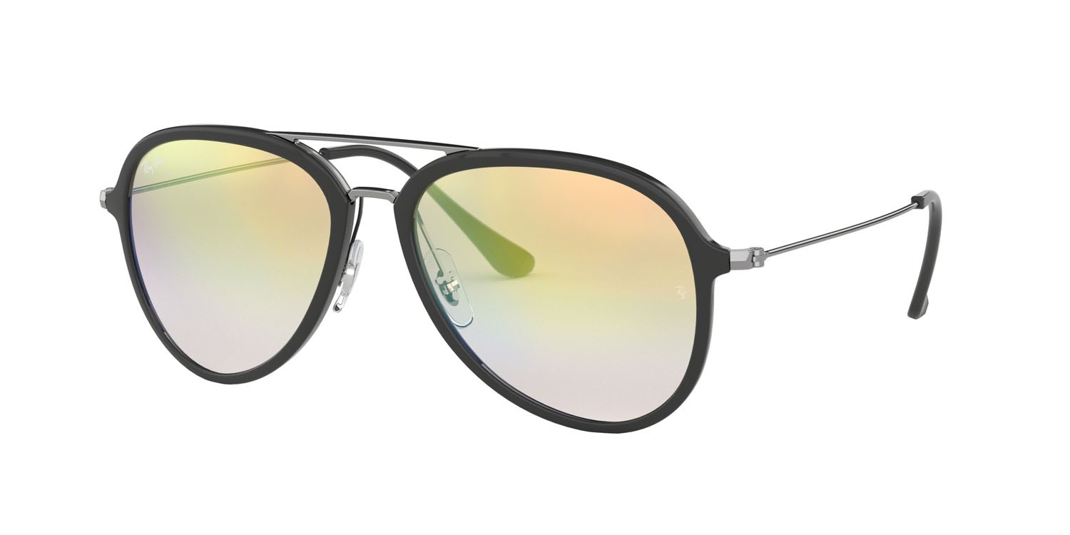 Sonnenbrillen Ray-Ban RB 4298 (6333Y0) farbe grigio form aviator gläser oro sfumato