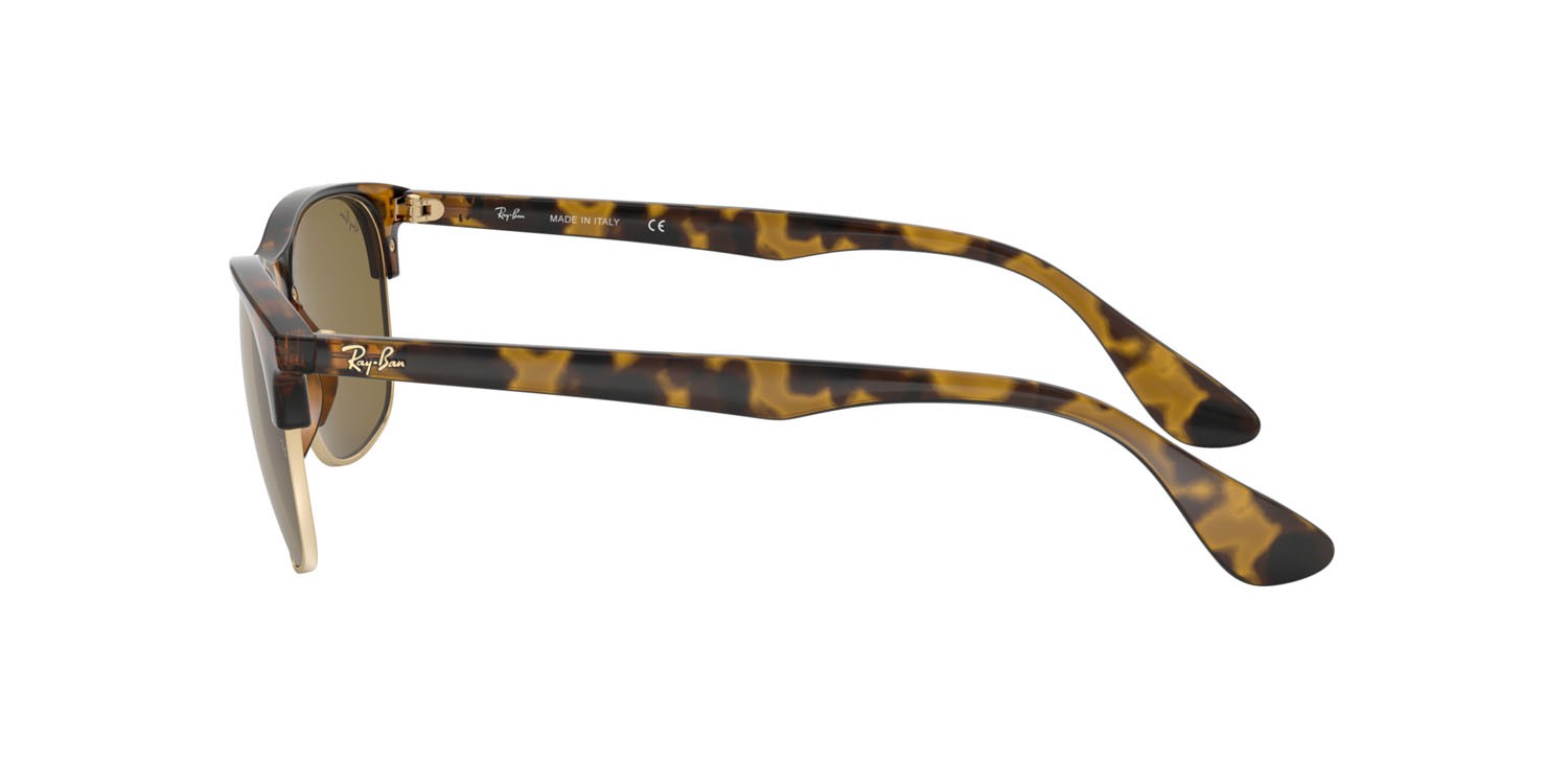 Sonnenbrillen Ray-Ban RB 4319 (710/73) farbe havana form quadratisch gläser b-15 marrone