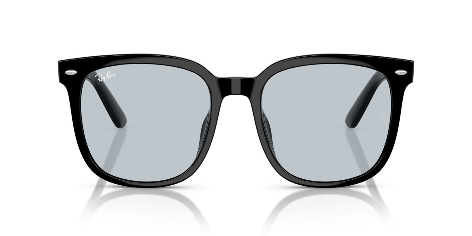 Sonnenbrillen Ray-Ban RB 4401D (601/72) farbe nero form quadratisch gläser azzurro