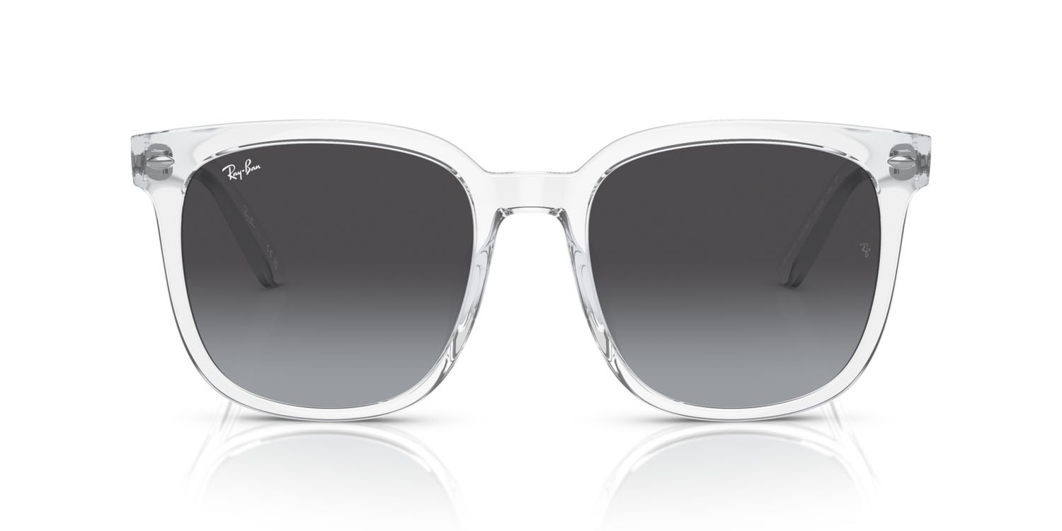 Sonnenbrillen Ray-Ban RB 4401D (64478G) farbe trasparente form quadratisch gläser grigio