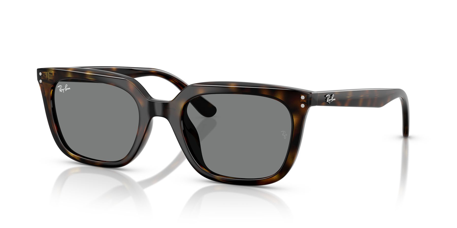 Sonnenbrillen Ray-Ban RB 4439D (710/87) farbe havana form quadratisch gläser grigio scuro
