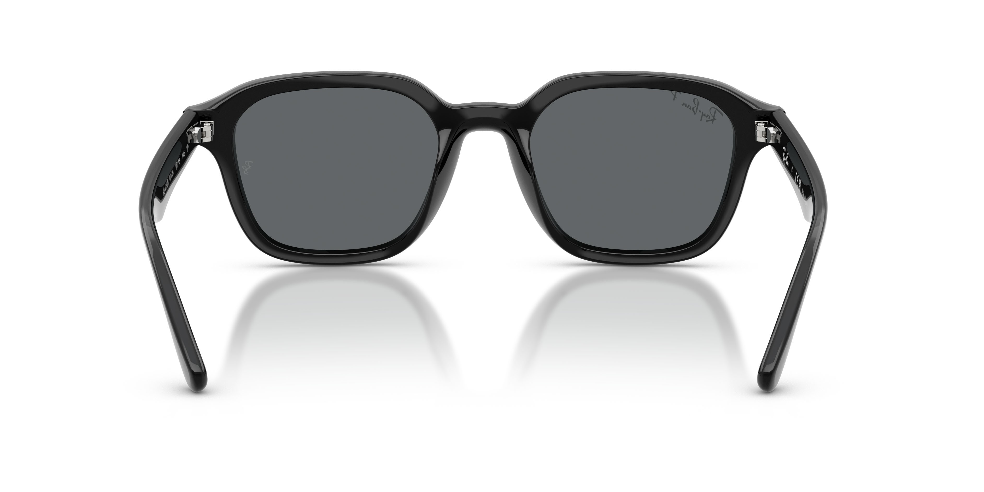 Sonnenbrillen Ray-Ban RB 4458D (601/81) farbe nero form quadratisch gläser polar grigio scuro