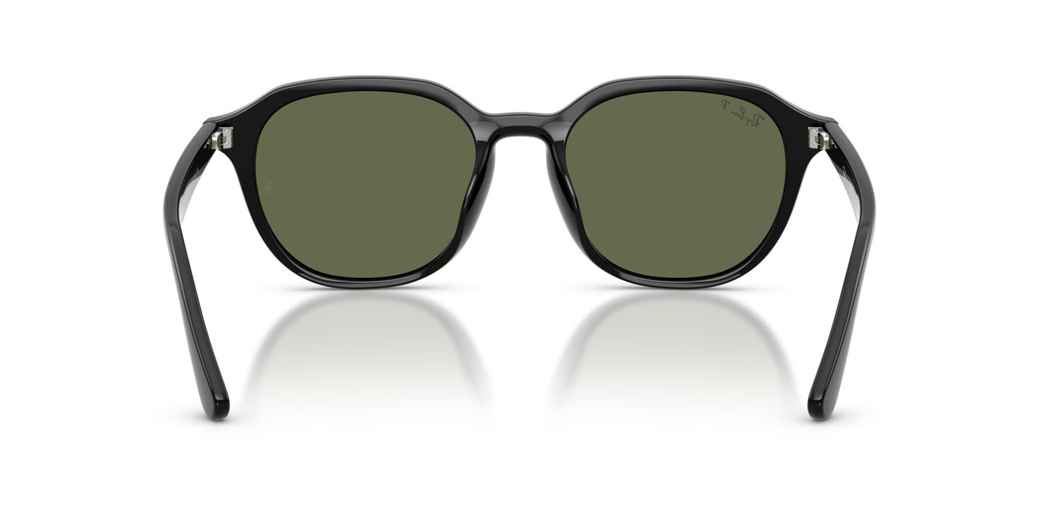 Sonnenbrillen Ray-Ban RB 4459D (901/9A) farbe nero form quadratisch gläser polar verde scuro