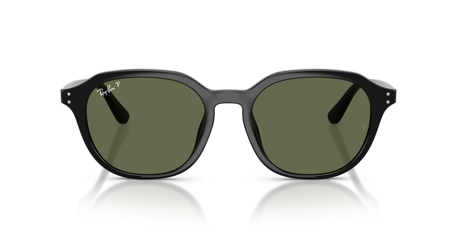 Sonnenbrillen Ray-Ban RB 4459D (901/9A) farbe nero form quadratisch gläser polar verde scuro