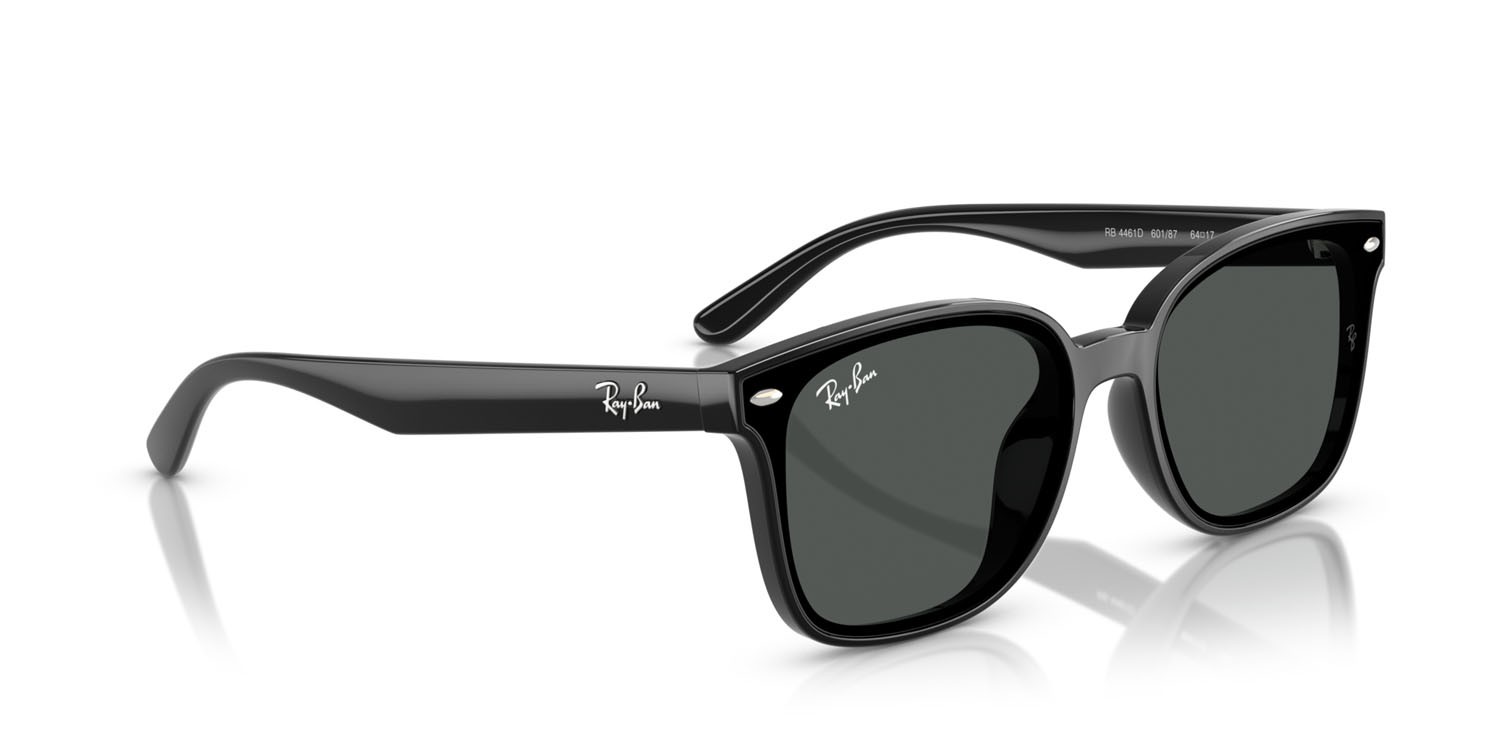 Sonnenbrillen Ray-Ban RB 4461D (601/87) farbe nero form rechteckig gläser grigio scuro