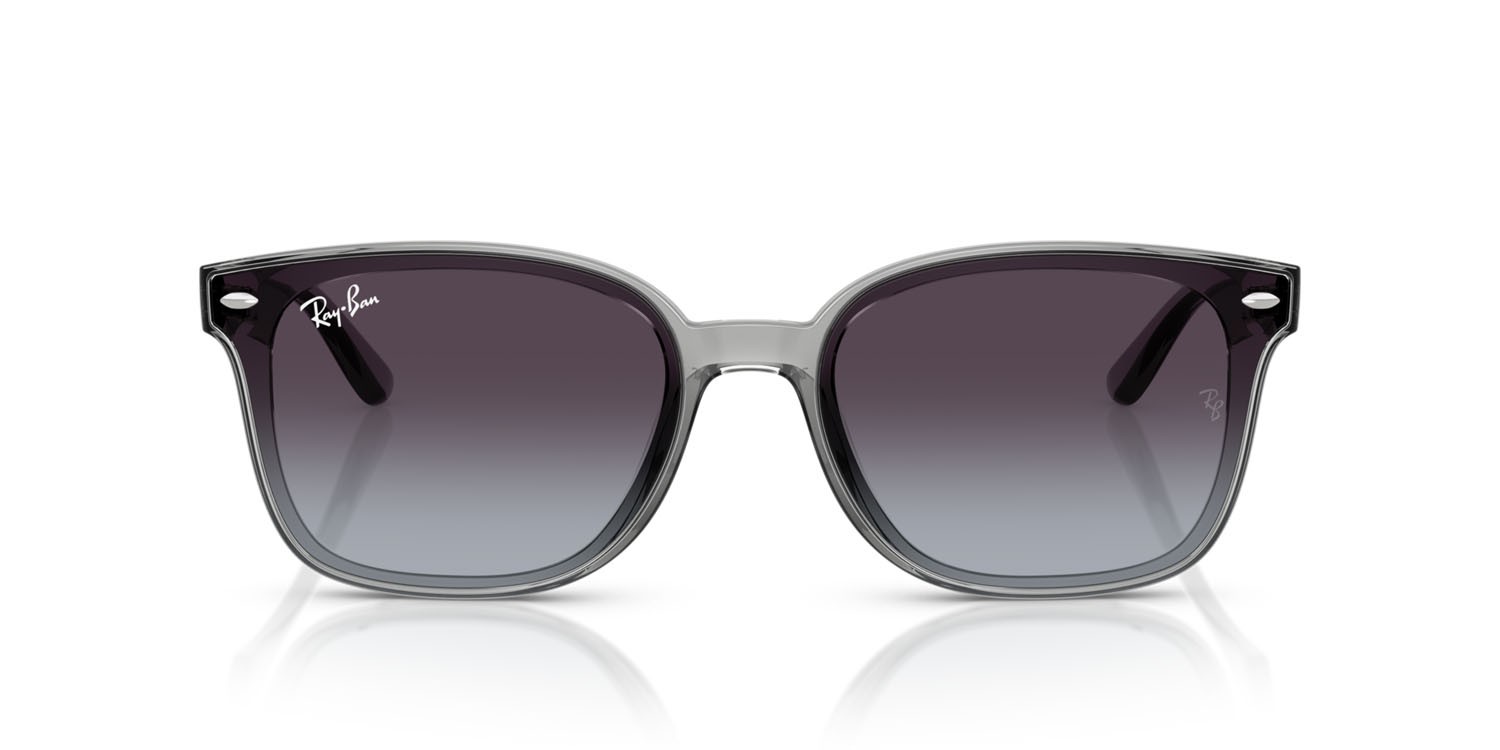 Sonnenbrillen Ray-Ban RB 4461D (64508G) farbe grigio trasparente form rechteckig gläser sfumato grigio