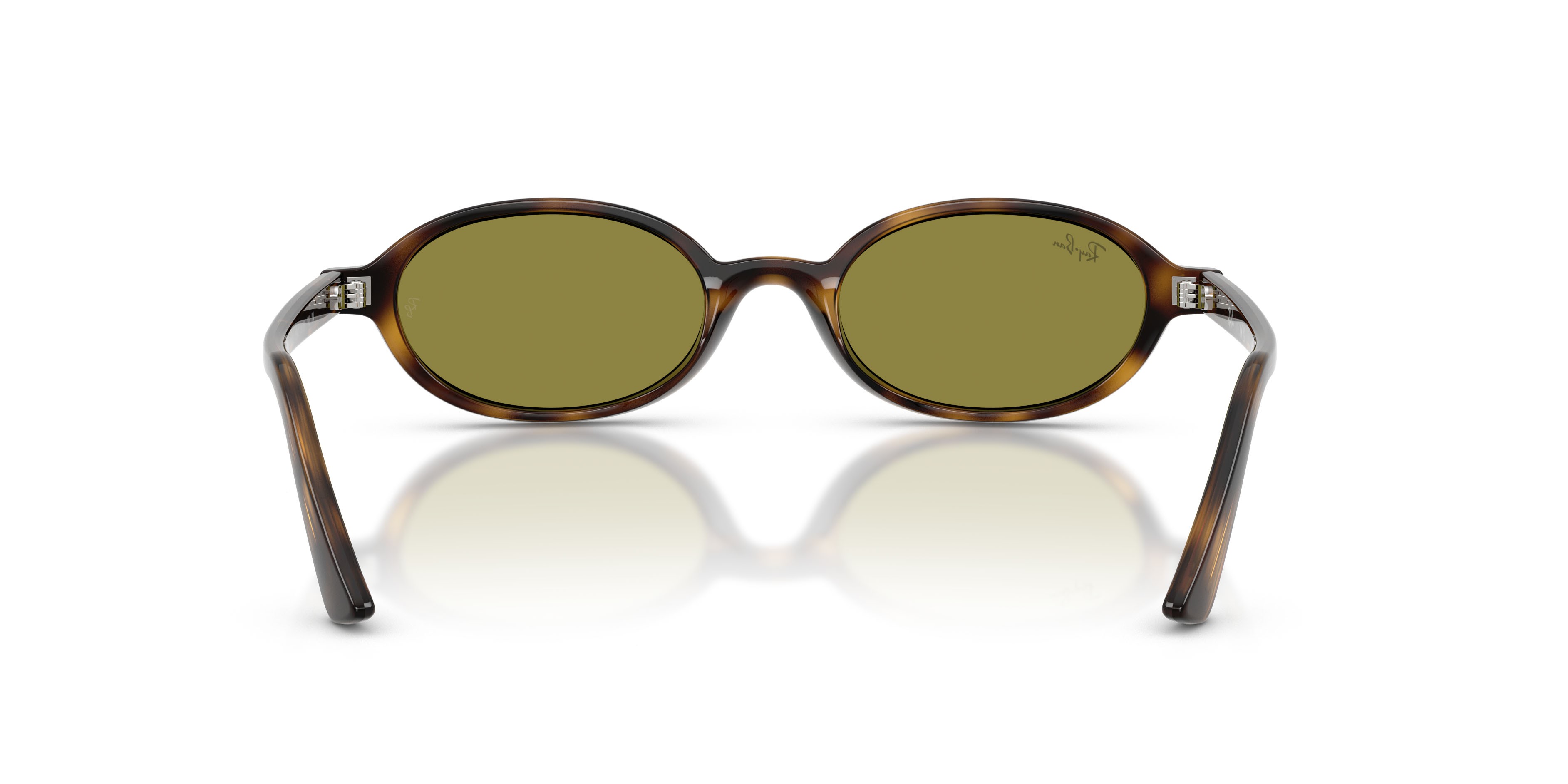 Sunglasses Ray-Ban Khal RB 4472 (1359/2) color havana shape oval lenses verde