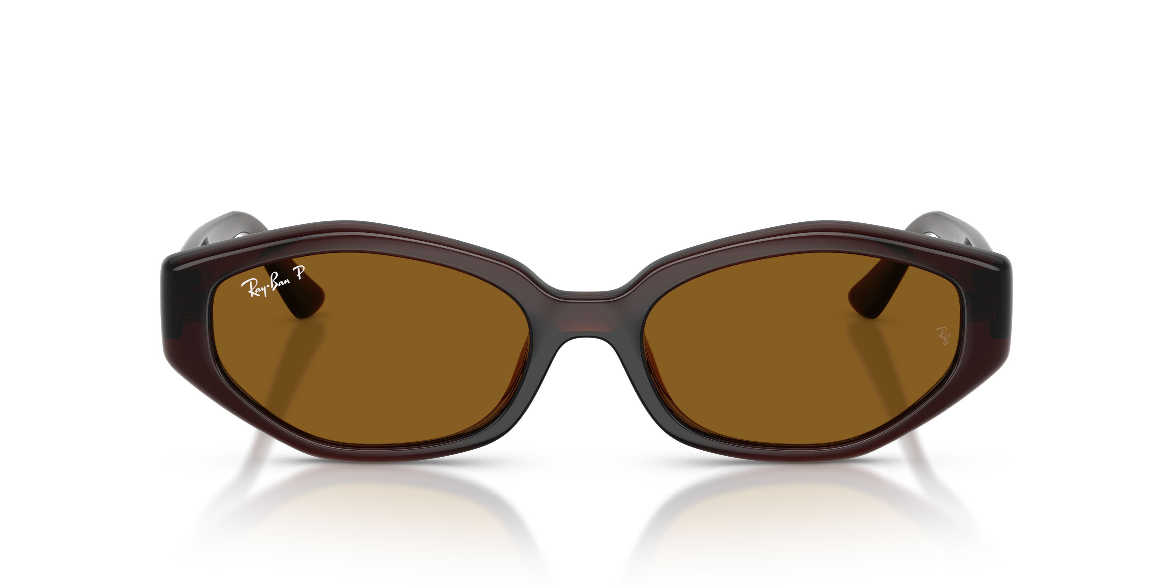 Sonnenbrillen Ray-Ban RB 4473D (714/83) farbe marrone scuro form unregelmäßig gläser polar marrone scuro