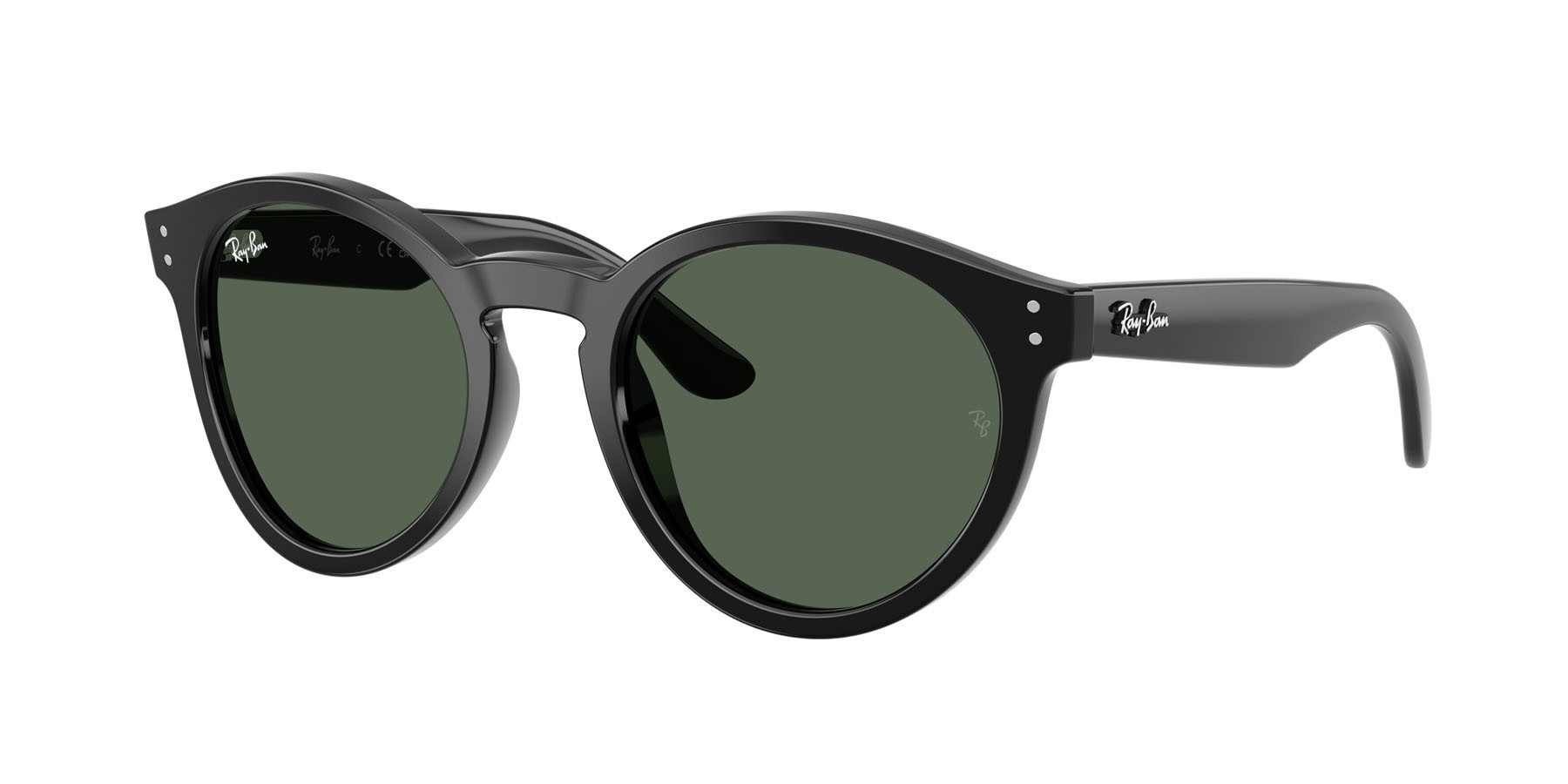 Sonnenbrillen Ray-Ban RB R0505S (6677VR) farbe nero form pantos gläser verde scuro