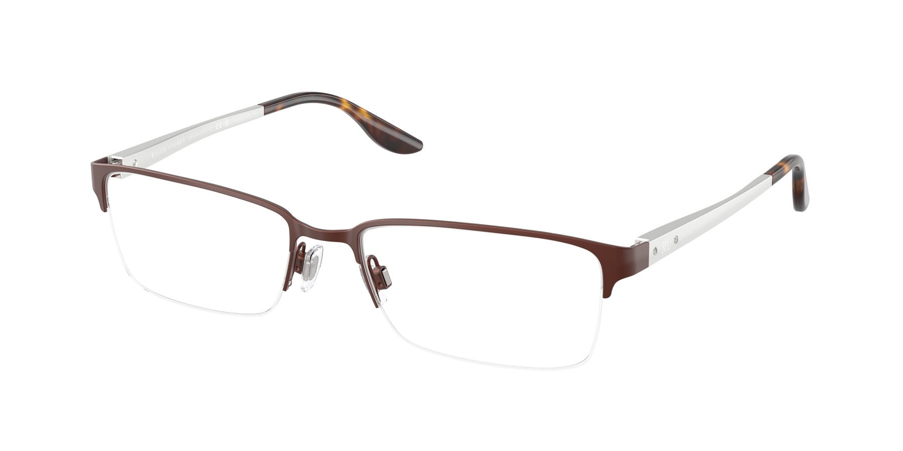 Occhiali da vista Ralph Lauren RL 5089 (9486) colore borgogna opaco forma rettangolare lenti lente demo