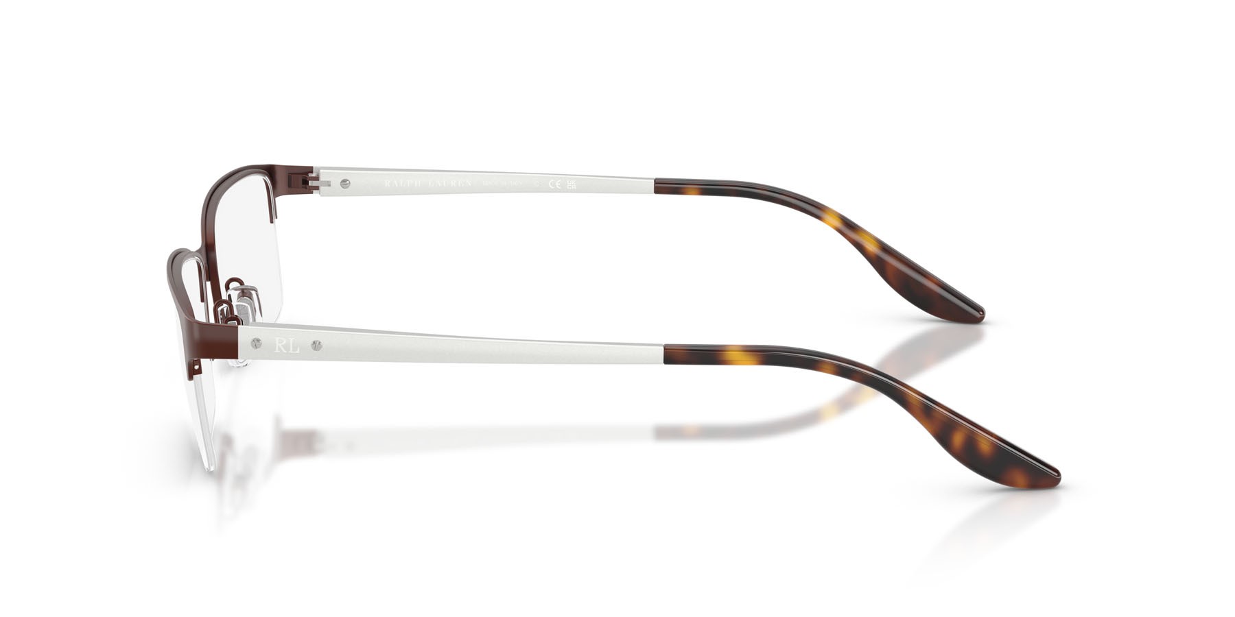 Occhiali da vista Ralph Lauren RL 5089 (9486) colore borgogna opaco forma rettangolare lenti lente demo