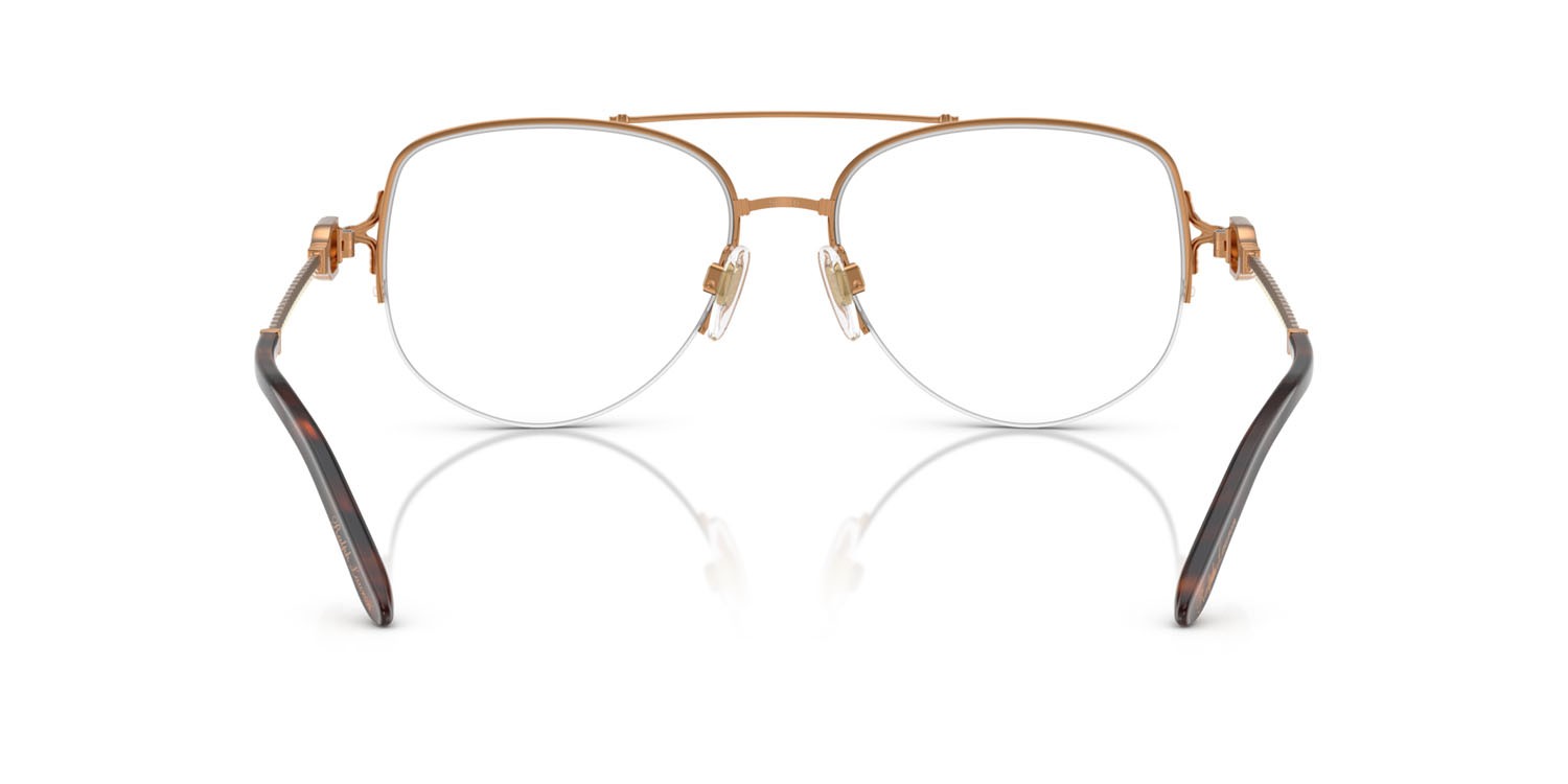Occhiali da vista Ralph Lauren RL 5127 (9449) colore oro anticato brillante forma aviator lenti lente demo