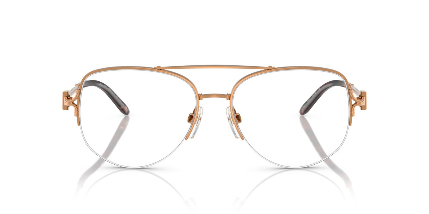 Occhiali da vista Ralph Lauren RL 5127 (9449) colore oro anticato brillante forma aviator lenti lente demo