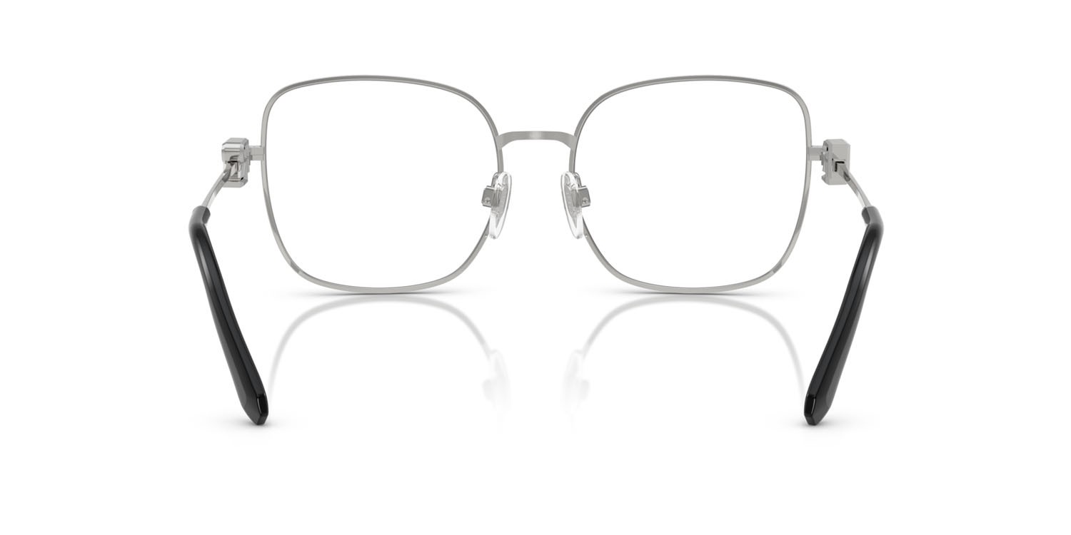 Occhiali da vista Ralph Lauren RL 5128 (9001) colore argento lucido forma quadrato lenti lente demo