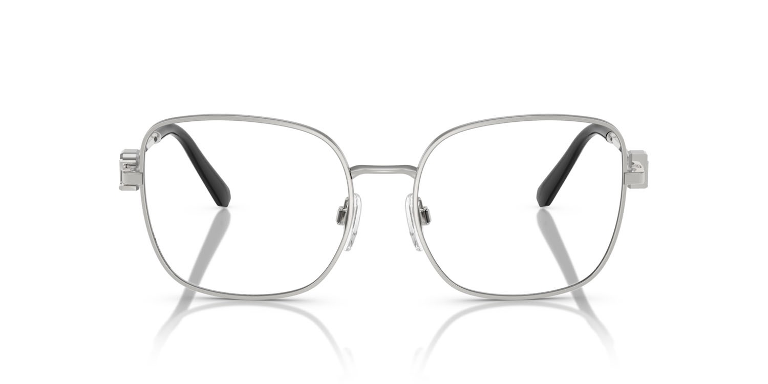 Occhiali da vista Ralph Lauren RL 5128 (9001) colore argento lucido forma quadrato lenti lente demo