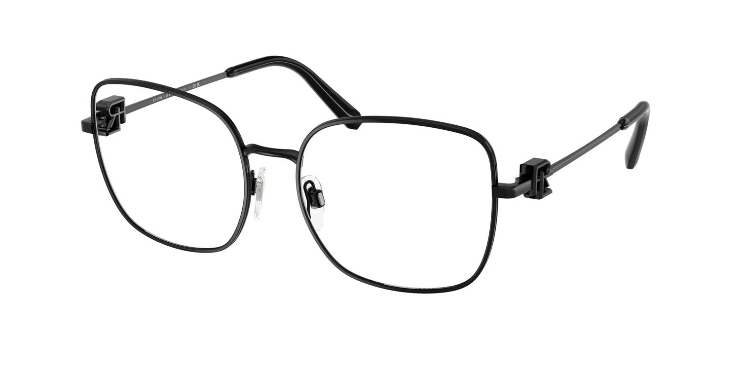 Eyeglasses Ralph Lauren RL 5128 (9003) color nero lucido shape square lenses lente demo