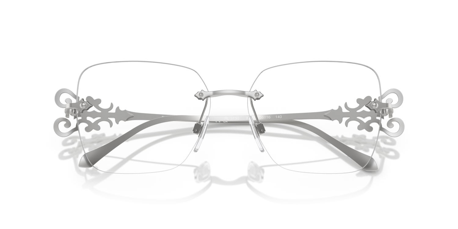 Eyeglasses Ralph Lauren RL 5130 (9316) color argento semi-brillante shape square lenses lente demo