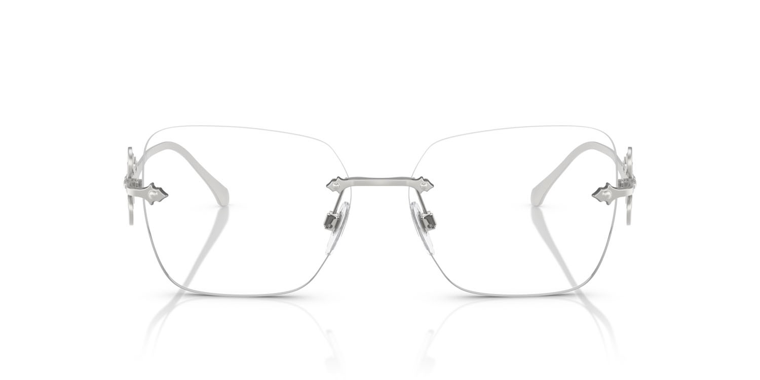Eyeglasses Ralph Lauren RL 5130 (9316) color argento semi-brillante shape square lenses lente demo