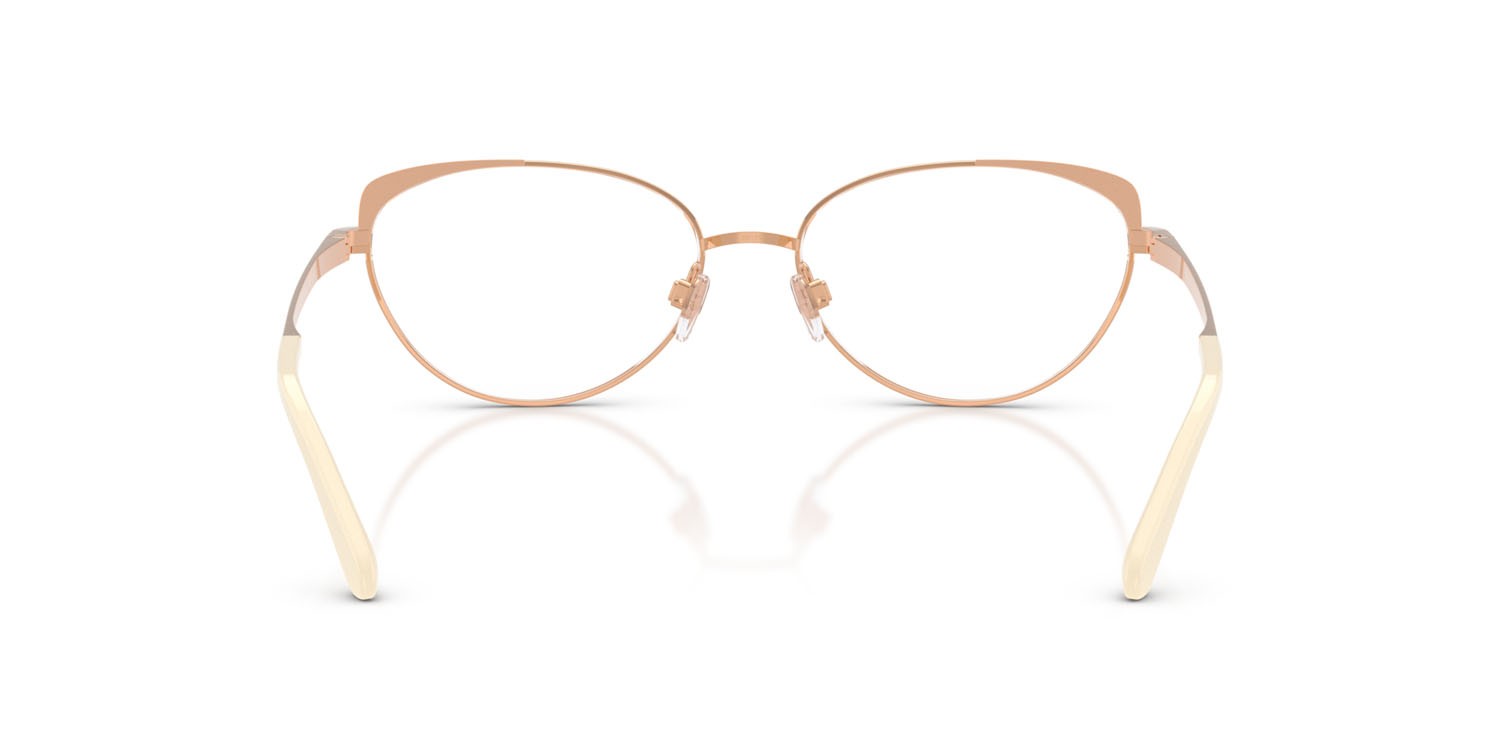 Occhiali da vista Ralph Lauren RL 5131 (9329) colore rose gold lucido forma cat eye lenti lente demo