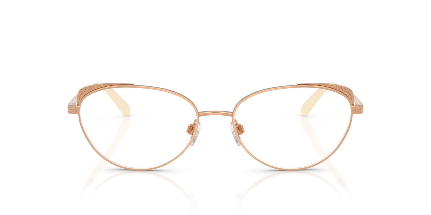 Occhiali da vista Ralph Lauren RL 5131 (9329) colore rose gold lucido forma cat eye lenti lente demo