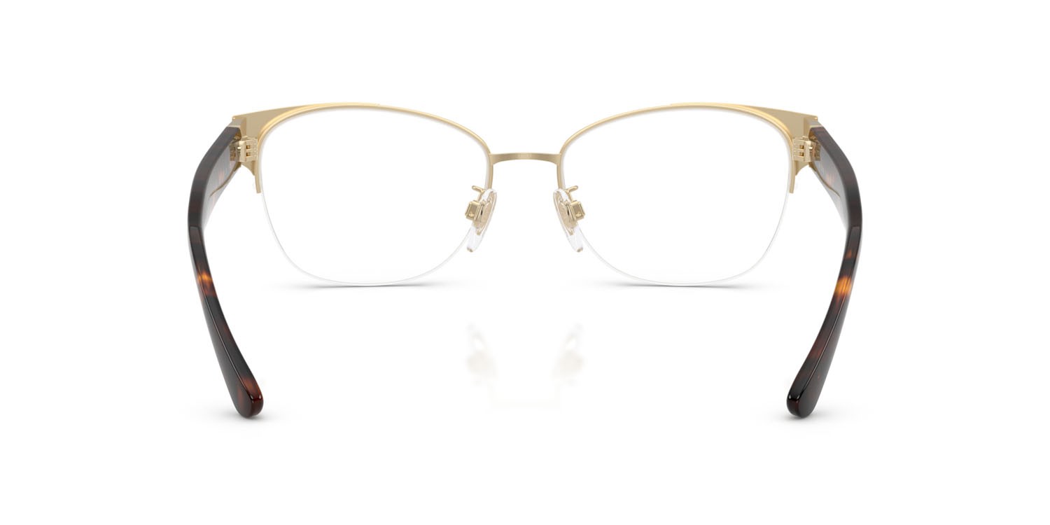 Occhiali da vista Ralph Lauren RL 5132 (9478) colore oro pallido semi-brillante forma cat eye lenti lente demo