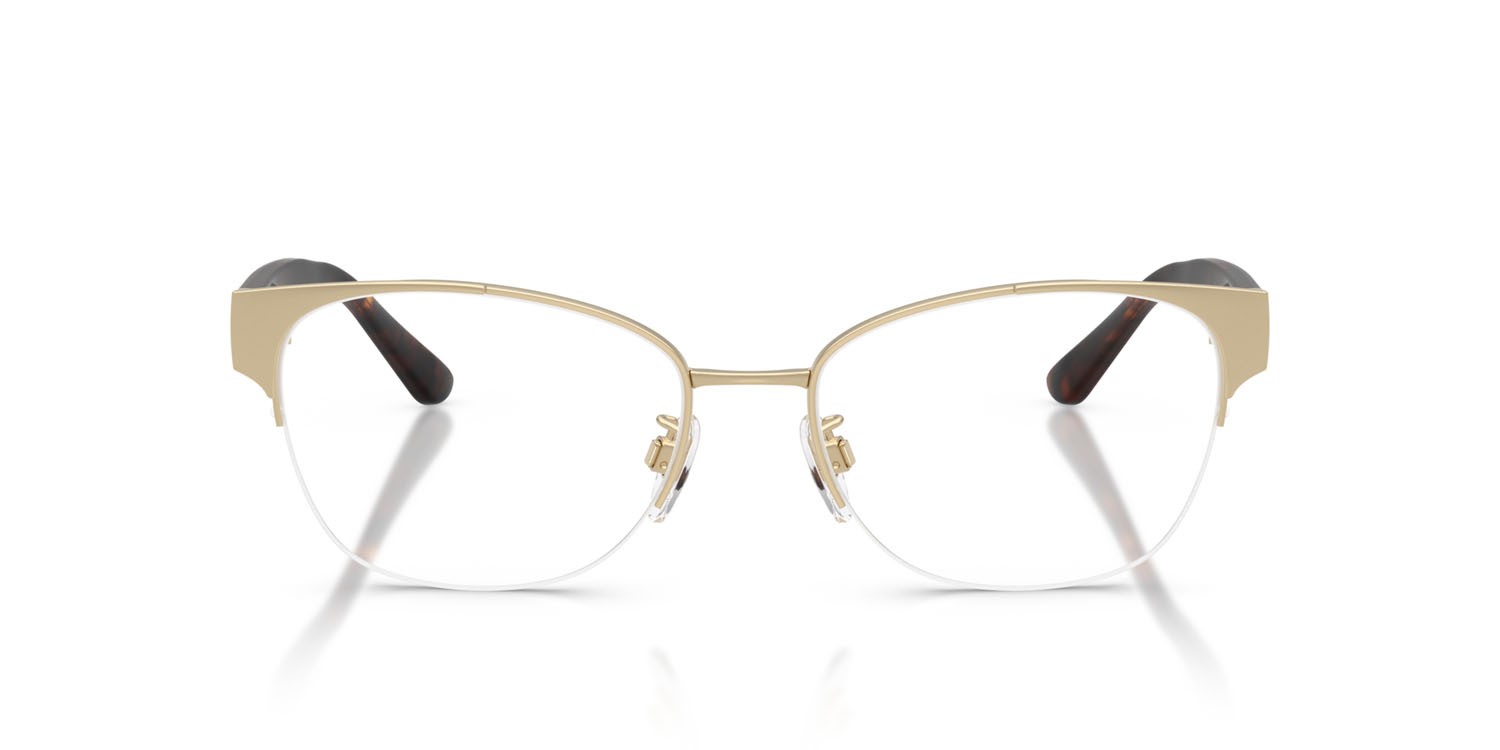 Occhiali da vista Ralph Lauren RL 5132 (9478) colore oro pallido semi-brillante forma cat eye lenti lente demo