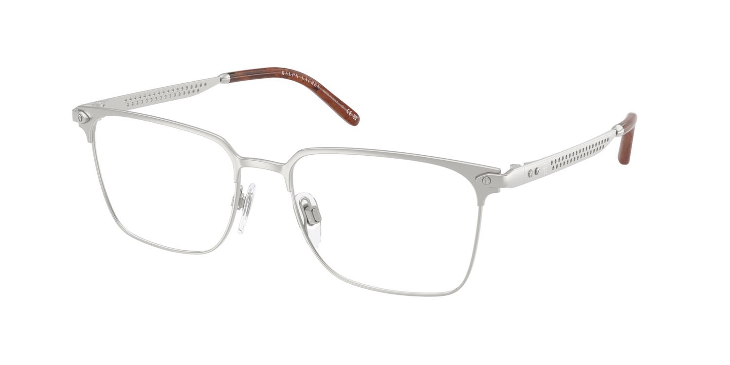 Occhiali da vista Ralph Lauren RL 5133 (9466) colore argento semi-brillante forma quadrato lenti lente demo