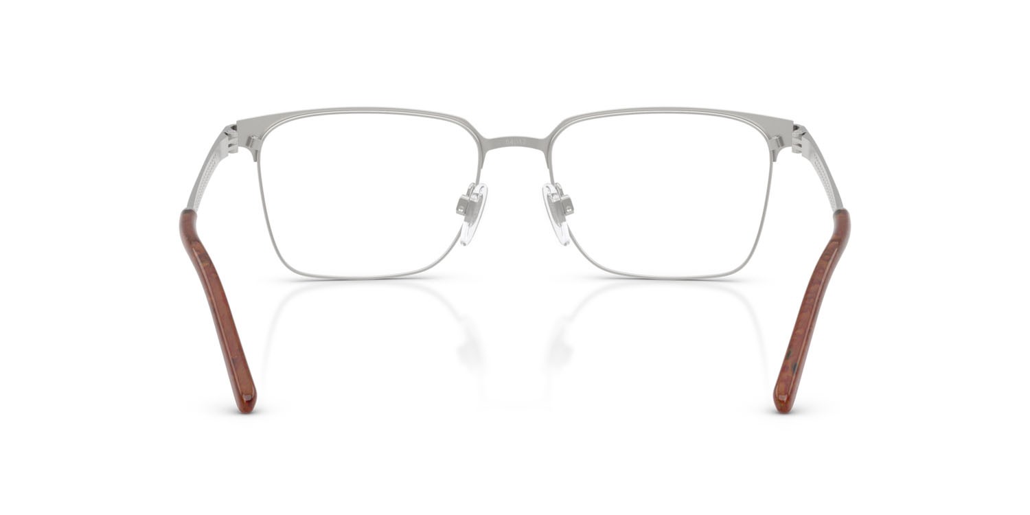 Occhiali da vista Ralph Lauren RL 5133 (9466) colore argento semi-brillante forma quadrato lenti lente demo