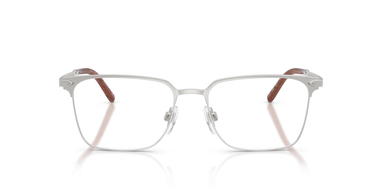 Occhiali da vista Ralph Lauren RL 5133 (9466) colore argento semi-brillante forma quadrato lenti lente demo