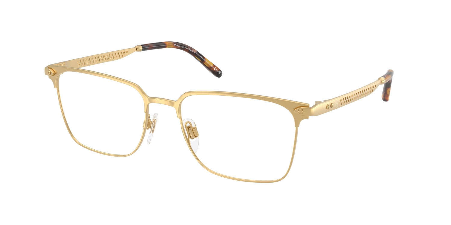 Occhiali da vista Ralph Lauren RL 5133 (9477) colore oro semi lucido forma quadrato lenti lente demo